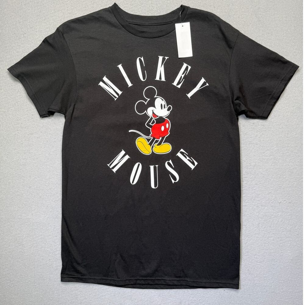 Hybrid Mickey Mouse Men's Short Sleeve T-shirt black M